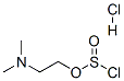 2-(dimethylamino)ethyl chlorosulphite hydrochloride Struktur