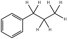 N-PROPYL-D7-BENZENE Struktur