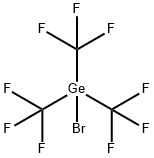 Tris(trifluoromethyl)bromogermane Struktur