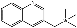 Quinoline, 3-[(trimethylsilyl)methyl]- (9CI) Structure