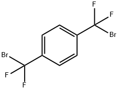 1,4-ビス(ブロモジフルオロメチル)ベンゼン 化学構造式