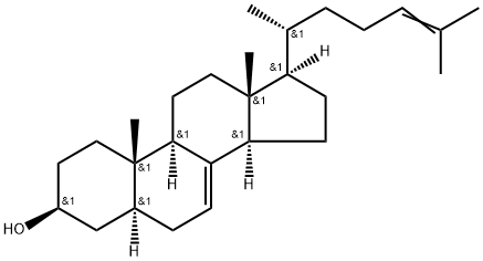 10,13-dimethyl-17-(6-methylhept-5-en-2-yl)-2,3,4,5,6,9,11,12,14,15,16,17-dodecahydro-1H-cyclopenta[a]phenanthren-3-ol Structure