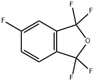 1,1,3,3,5-PENTAFLUORO-1,3-DIHYDRO-ISOBENZOFURAN,651-58-1,结构式