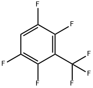 2,3,5,6-テトラフルオロベンゾトリフルオリド 化学構造式