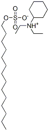65104-62-3 cyclohexyldiethylammonium tetradecyl sulphate
