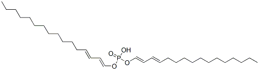 dihexadecadienyl hydrogen phosphate Struktur