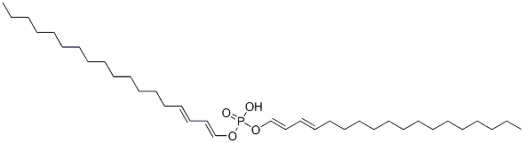 di(octadecadienyl) hydrogen phosphate Struktur