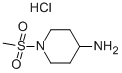 1-(METHYLSULFONYL)PIPERIDIN-4-AMINE HYDROCHLORIDE Struktur