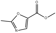 2 - 甲基恶唑-5 - 羧酸甲酯 结构式