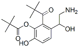 dipivaloylnorepinephrine Structure