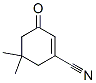 2-Cyclohexenone,3-cyano,5,5-dimethyl- Structure