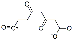 succinylacetoacetate 化学構造式