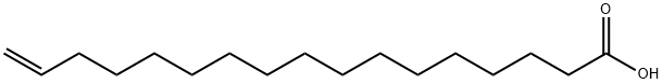 16-十七烯酸 结构式