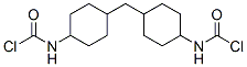 N,N'-[Methylenebis(4,1-cyclohexanediyl)]bis(chloroformamide) Struktur