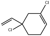 Cyclohexene, 1,5-dichloro-5-ethenyl- Struktur
