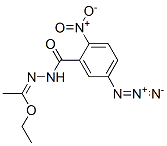 ethyl N-5-azido-2-nitrobenzoylaminoacetimidate Structure