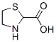 チアゾリジン-2-カルボン酸 化学構造式
