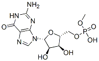 guanosine 5'-monophosphate methyl ester Structure