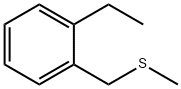 Benzene, 1-ethyl-2-[(methylthio)methyl]- (9CI) Structure