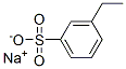 3-Ethylbenzenesulfonic acid sodium salt Structure