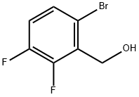 (6-溴-2,3-二氟苯基)甲醇,651326-72-6,结构式