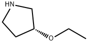 (R)-3-乙氧基吡咯烷, 651341-51-4, 结构式