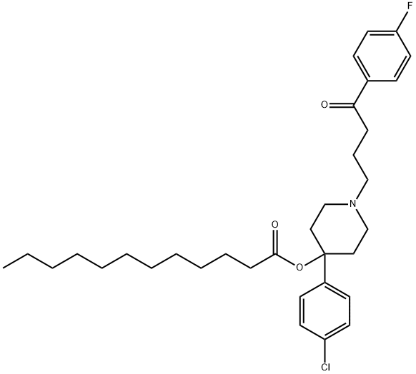 Haloperidol Lauroate,65135-24-2,结构式