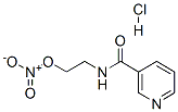N-[2-(nitrooxy)ethyl]nicotinamide monohydrochloride Structure