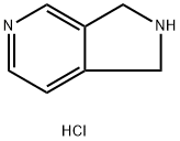 2,3-二氢-1H-吡咯[3,4-C]吡啶盐酸盐, 651558-58-6, 结构式
