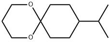 9-isopropyl-1,5-dioxaspiro[5.5]undecane Struktur