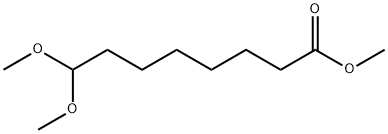 Octanoic acid, 6,6-dimethoxy-, methyl ester Struktur