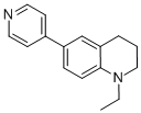 1-ETHYL-6-(4-PYRIDINYL)-1,2,3,4-TETRAHYDROQUINOLINE Struktur