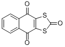 2,3-carbonyldimercapto-[1,4]naphthoquinone Struktur