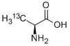 L-丙氨酸-3-13C, 65163-25-9, 结构式
