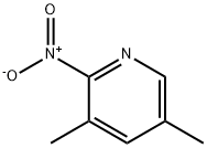 2-硝基-3,5-二甲基吡啶, 65169-41-7, 结构式