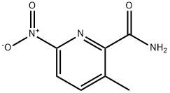 2-Pyridinecarboxamide,3-methyl-6-nitro- Structure