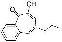 5H-Benzocyclohepten-5-one, 6-hydroxy-8-propyl- (9CI) Struktur