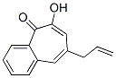 5H-Benzocyclohepten-5-one, 6-hydroxy-8-(2-propenyl)- (9CI) Structure