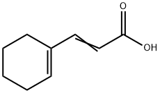 3-CYCLOHEX-1-ENYL-ACRYLIC ACID,65173-41-3,结构式