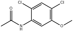 24Dichloro-5methoxyacetanilide Struktur