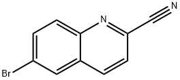 6-BROMO-QUINOLINE-2-CARBONITRILE Structure