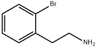 邻溴苯乙胺, 65185-58-2, 结构式