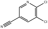 5,6-dichloronicotinonitrile Struktur