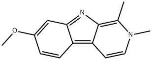 2-methylharmine Structure