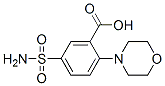 5-(AMINOSULFONYL)-2-MORPHOLIN-4-YLBENZOIC ACID Struktur