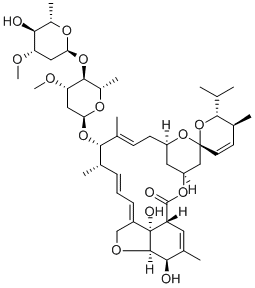 阿维菌素 B1b,65195-56-4,结构式