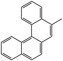 8-メチルベンゾ[c]フェナントレン 化学構造式
