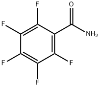 ペンタフルオロベンズアミド 化学構造式