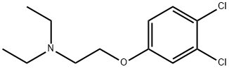 トリス[2-(3,4-ジクロロフェノキシ)エチル]アミン 化学構造式