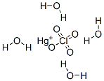 Mercury(I) perchlorate tetrahydrate Struktur